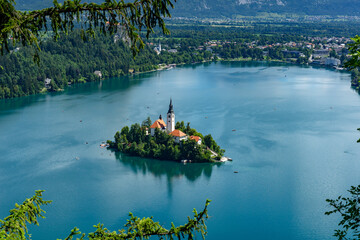 Lake Bled in Slovenia