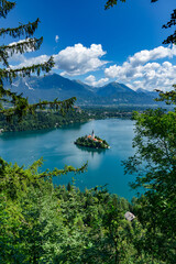 Lake Bled in Slovenia