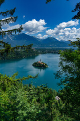 Lake Bled in Slovenia