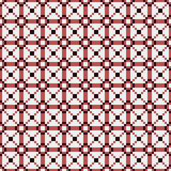 Abstract Cross Pattern generative computational art illustration