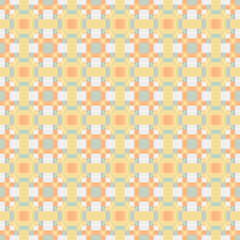 Fototapeta premium Abstract Cross Pattern generative computational art illustration