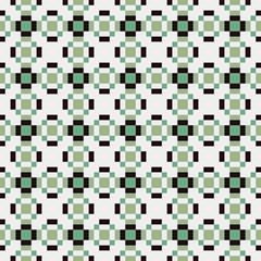 Abstract Cross Pattern generative computational art illustration