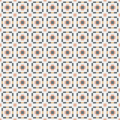 Fototapeta premium Abstract Cross Pattern generative computational art illustration
