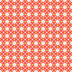 Abstract Cross Pattern generative computational art illustration