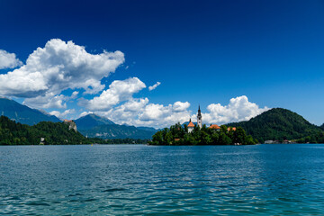Lake Bled in Slovenia