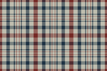 Plaid pattern seamless. Check fabric texture. Stripe square background. Vector textile design.