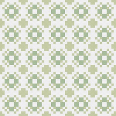 Abstract Cross Pattern generative computational art illustration