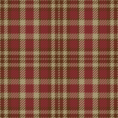 Seamless pattern of scottish tartan plaid. Repeatable background with check fabric texture. Vector backdrop striped textile print.