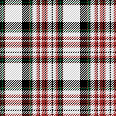 Seamless pattern of scottish tartan plaid. Repeatable background with check fabric texture. Vector backdrop striped textile print.