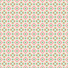 Abstract Cross Pattern generative computational art illustration