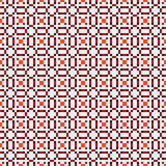 Abstract Cross Pattern generative computational art illustration