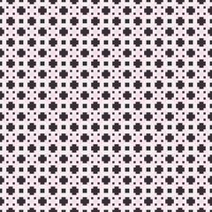 Abstract Cross Pattern generative computational art illustration