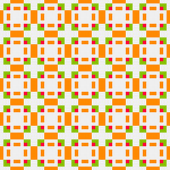 Abstract Cross Pattern generative computational art illustration