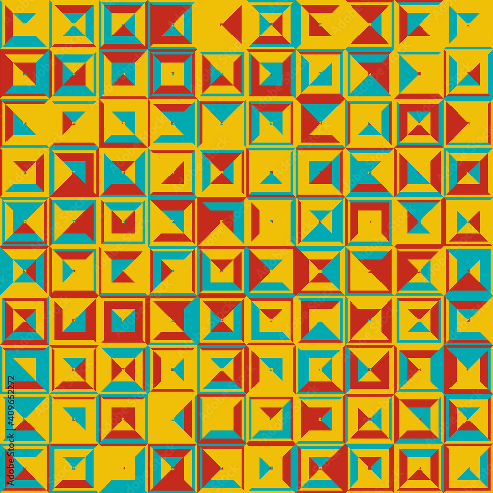Poster seamless pattern geometric. colorful abstract background. vector design