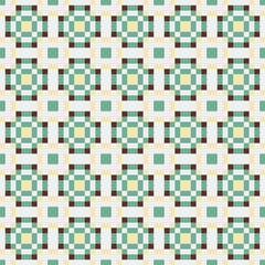 Abstract Cross Pattern generative computational art illustration