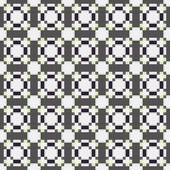 Abstract Cross Pattern generative computational art illustration