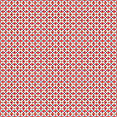 Abstract Cross Pattern generative computational art illustration