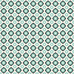 Abstract Cross Pattern generative computational art illustration