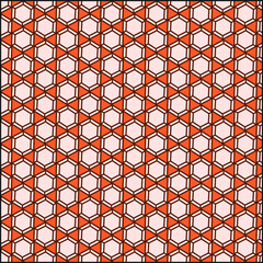 Orange seamless pattern textile vector