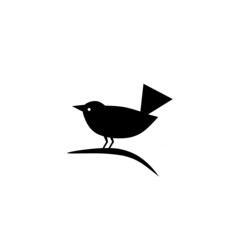 Vector illustration of a bird icon