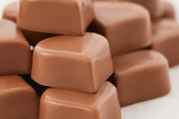close up of chocolate