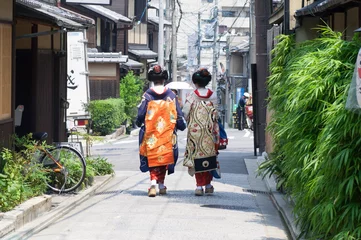 Tuinposter maiko in kyoto © HQ