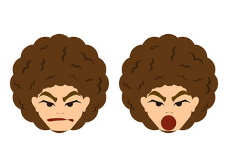 キャラクター「アフロくん」