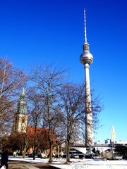 Berlin - Mitte im Januar 2021