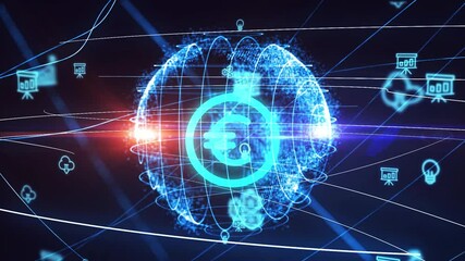 Business, Technology, Internet and network concept. ICO Initial Coin Offering. - Powered by Adobe