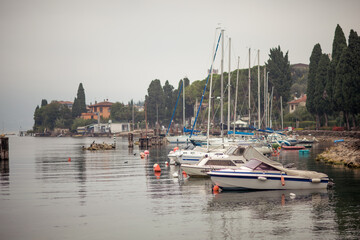 Fototapeta na wymiar Malcesine, Lake Garda, Italy