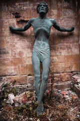 Christ uncrucified statue