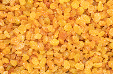 yellow raisin for background