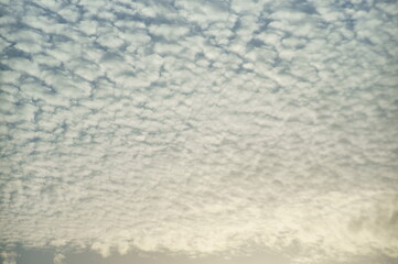 Colorful clouds in the sky. Background image.