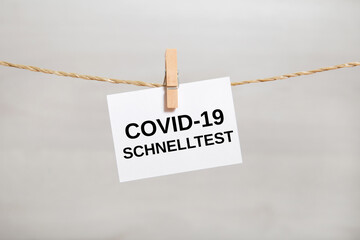 COVID-19-Schnelltest	
