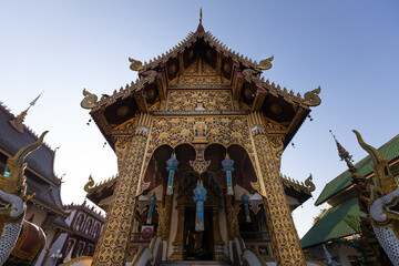 Buddhist Temple in Chiang Mai, Thailand