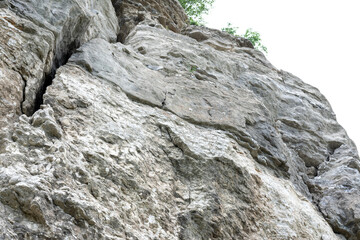 Rock textured stone. Cross bedded sandstone or gypsum with lots of layers