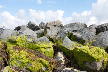 Rocks in the mountains
