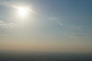 game of colors in the sky over westphalia