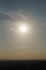 Fototapeta premium the sun goes down slowly