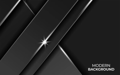 modern abstract metal vector background with light