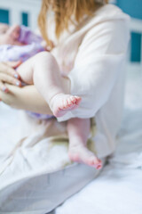 Obraz na płótnie Canvas Baby feet