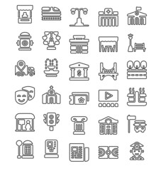 set of icons