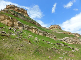 Gum-ezen Gorge in the North Caucasus
