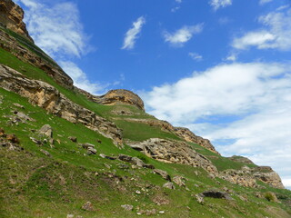 Gum-ezen Gorge in the North Caucasus
