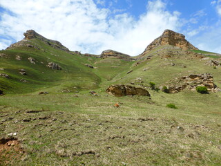 Gum-ezen Gorge in the North Caucasus
