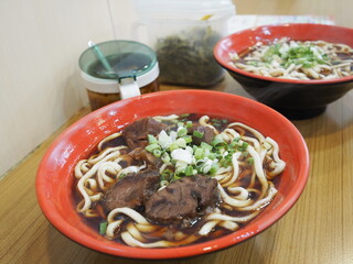 Dian beef noodle Taiwan 