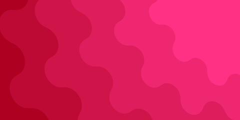 Abstract background design Illustration. Red and Pink wavy curve graphic. Future geometric cog patterns.