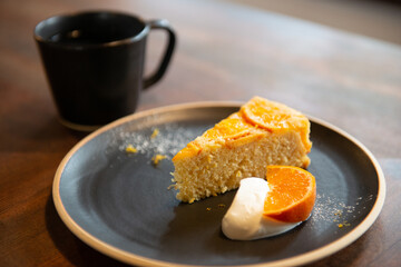 レモンケーキと珈琲