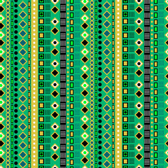 Tribal seamless textures. Beautiful stripe pattern. Stylish vector