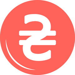 Ukrainian hryvnia sign, national currency of Ukraine. currency line icons. linear set. editable stroke